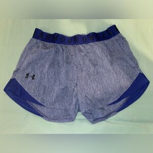 UNDER ARMOUR Blue Shorts - Size Small
